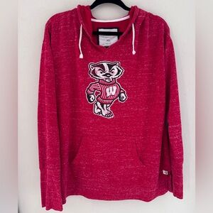 Wisconsin Badger Women’s XL V-Neck hoodie